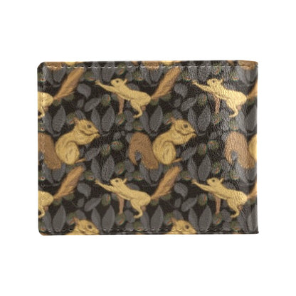 Squirrel Print Design LKS309 Men's ID Card Wallet