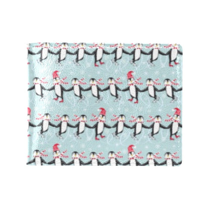 Penguin Sking Design Men's ID Card Wallet