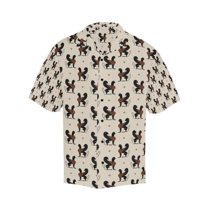 Ancient Greek Print Design LKS3010 Men's Hawaiian Shirt