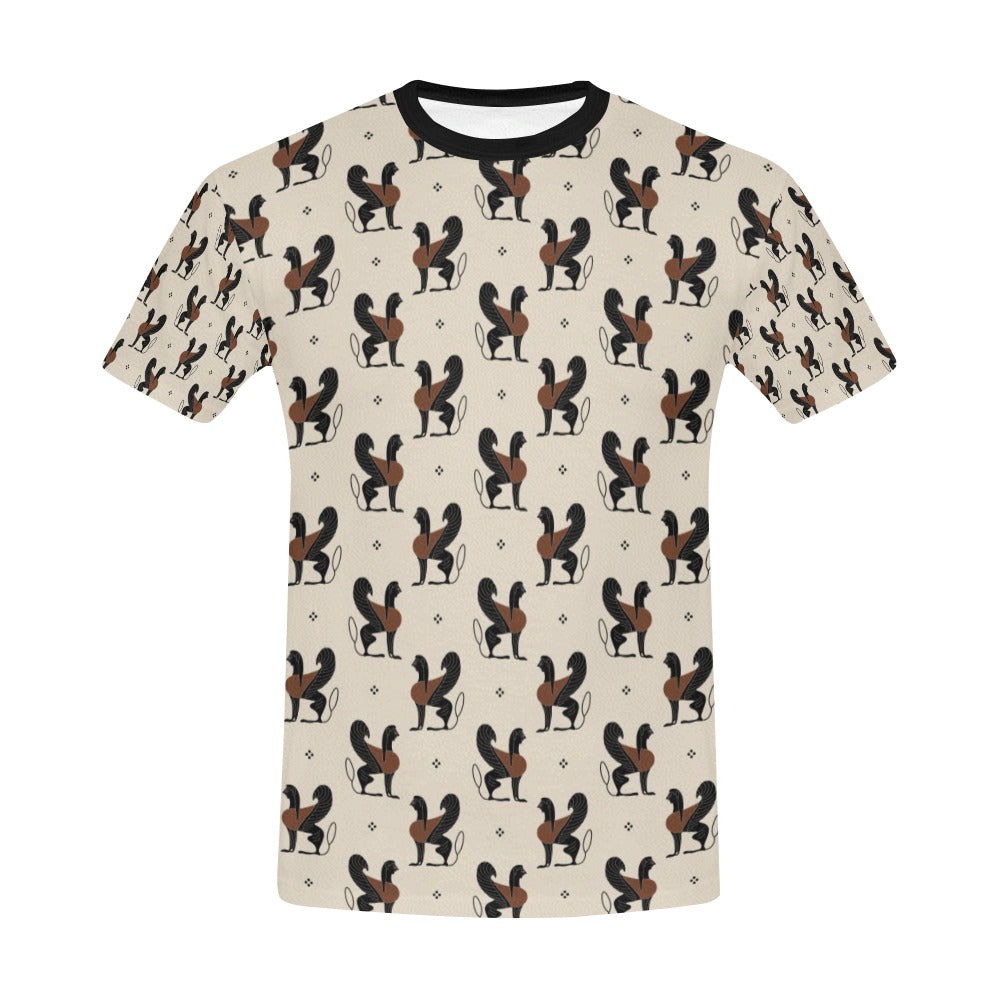 Ancient Greek Print Design LKS3010 Men's All Over Print T-shirt