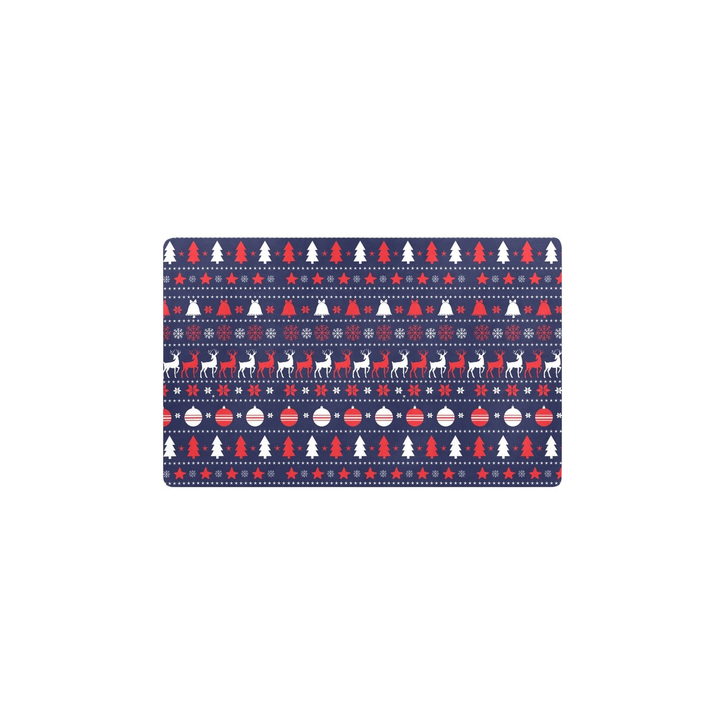 Reindeer Print Design LKS404 Kitchen Mat