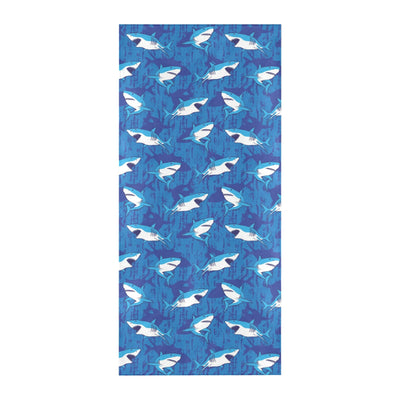 Shark Print Design LKS308 Beach Towel 32" x 71"