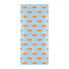 Salmon Sushi Print Design LKS307 Beach Towel 32" x 71"