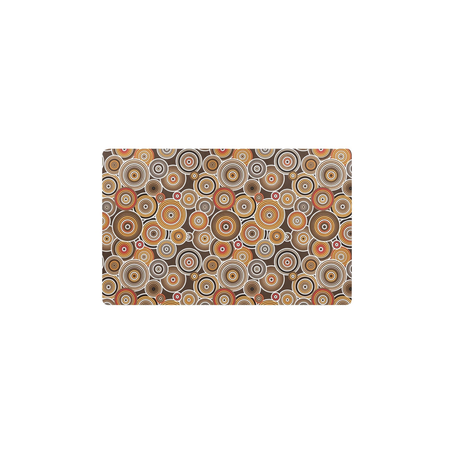 Aboriginal Print Design LKS402 Kitchen Mat