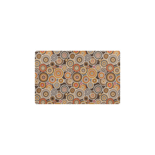 Aboriginal Print Design LKS402 Kitchen Mat