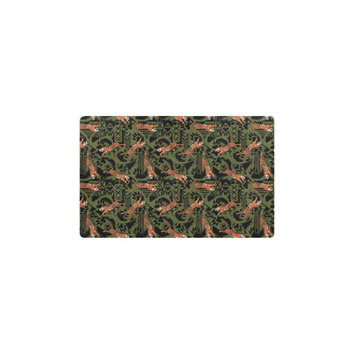 Tiger Pattern Print Design LKS303 Kitchen Mat