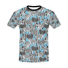 Zebra Print Design LKS305 Men's All Over Print T-shirt