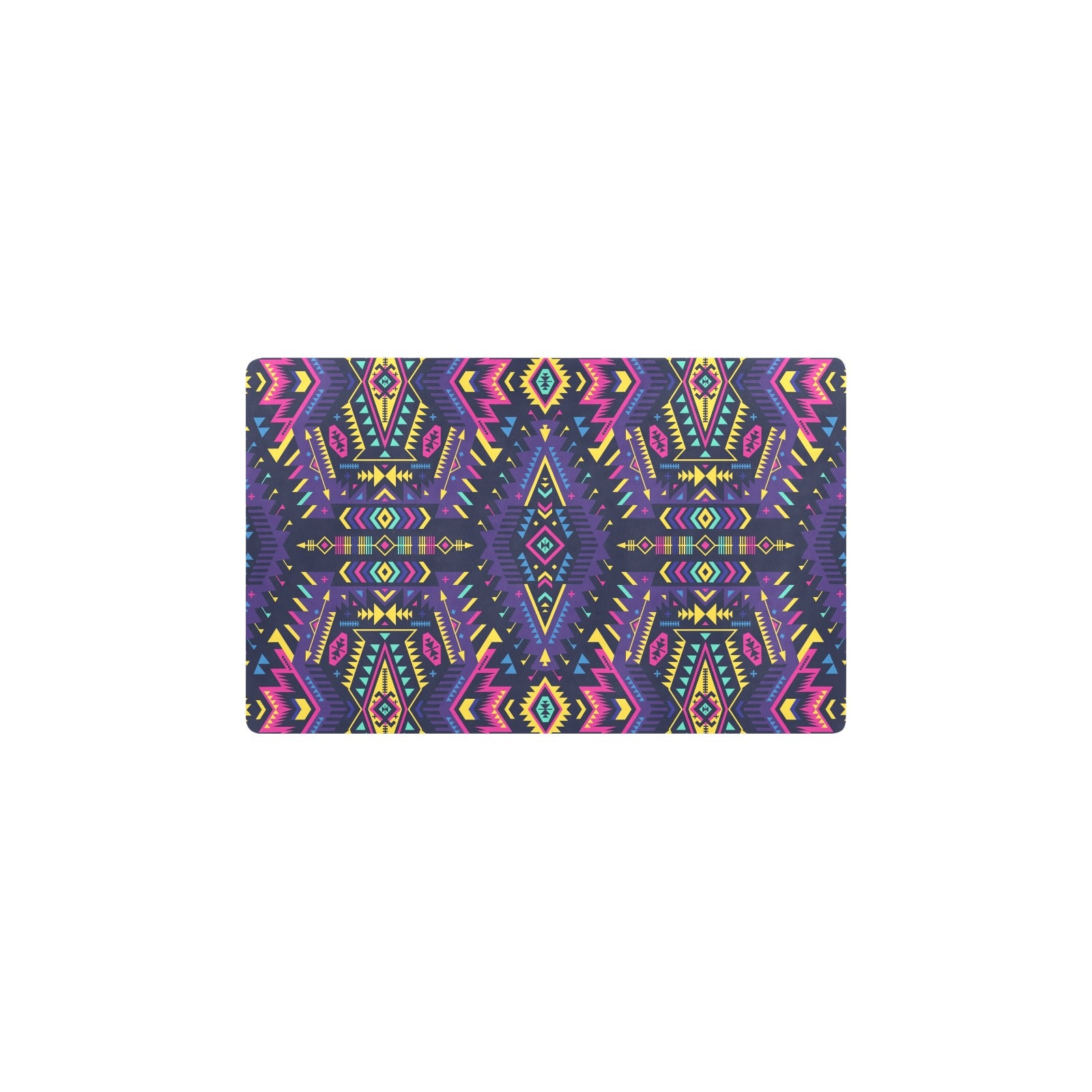 Aztec Pattern Print Design 07 Kitchen Mat