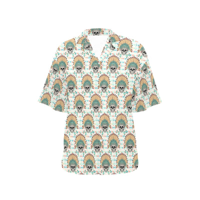 Boho Pattern Print Design 04 Women's Hawaiian Shirt