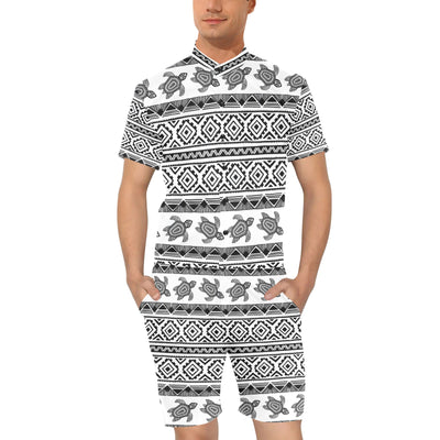 Sea Turtle Tribal Aztec Men's Romper