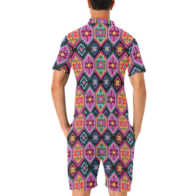 Mexican Pattern Print Design 02 Men's Romper