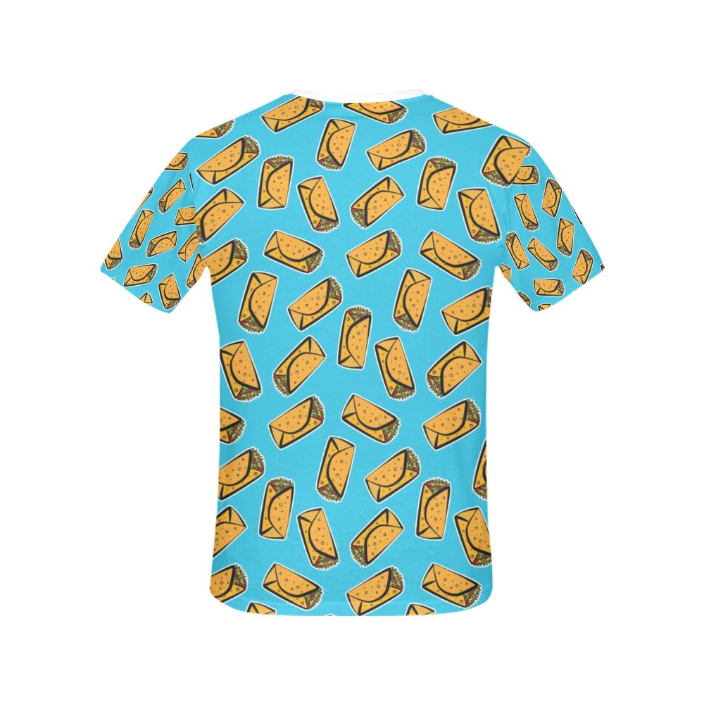 Burrito Print Design LKS301 Women's  T-shirt