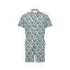 Butterfly Pattern Print Design 01 Men's Romper