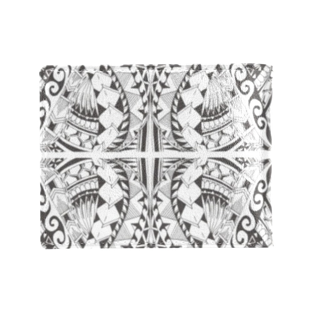 Samoan Style Print Design LKS301 Men's ID Card Wallet