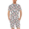 Alpaca Pattern Print Design 03 Men's Romper