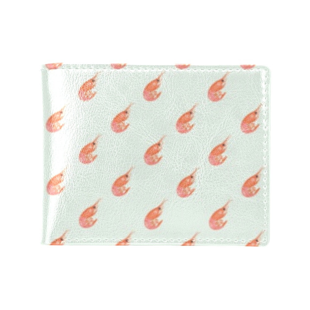 Shrimp Print Design LKS304 Men's ID Card Wallet