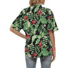 Bird Of Paradise Pattern Print Design BOP05 Women's Hawaiian Shirt