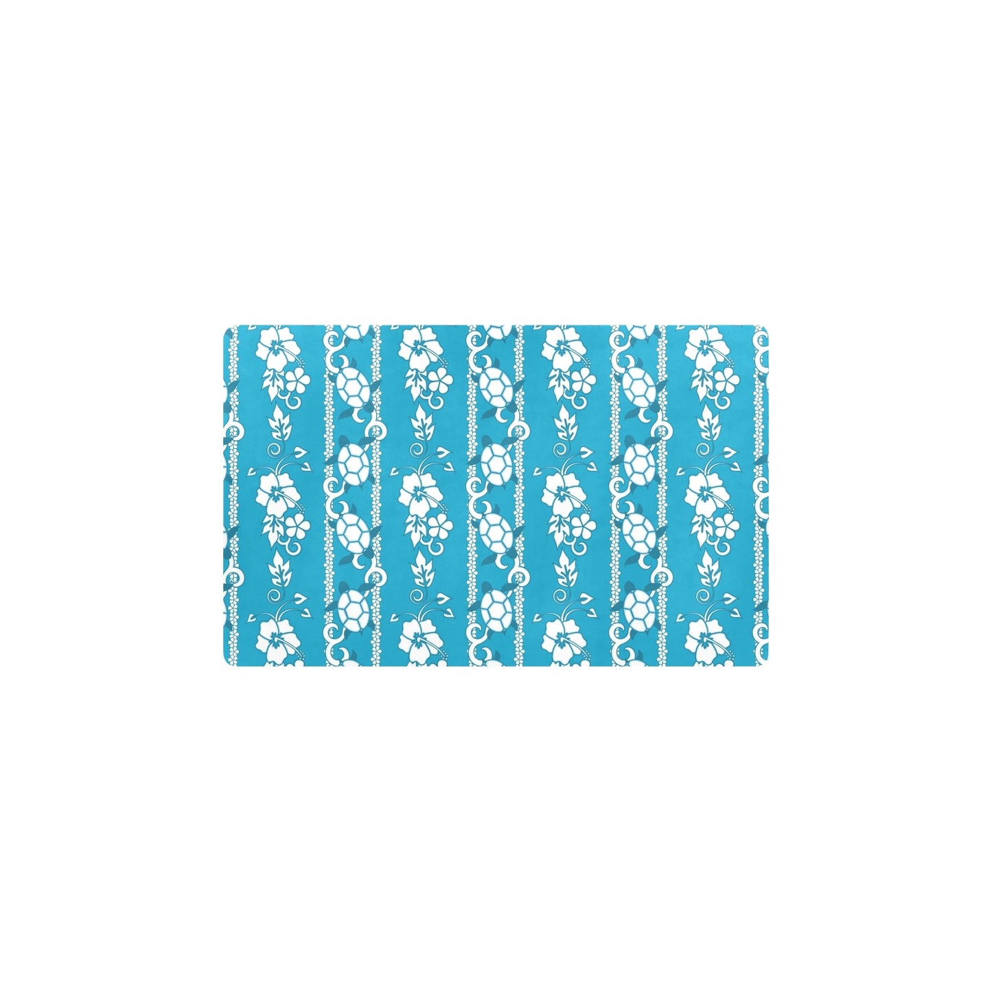 Hawaiian Themed Pattern Print Design H025 Kitchen Mat