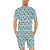 Hello Sea Turtle Print Pattern Men's Romper