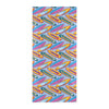 Surfboard Pattern Print Design LKS303 Beach Towel 32" x 71"