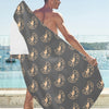 Horseshoe Print Design LKS306 Beach Towel 32" x 71"