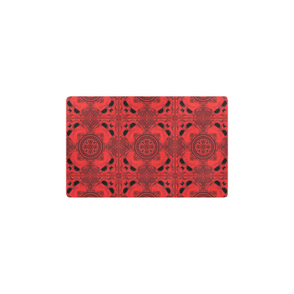 Bandana Red Print Design LKS304 Kitchen Mat