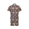 sugar skull Maxican Pattern Men's Romper