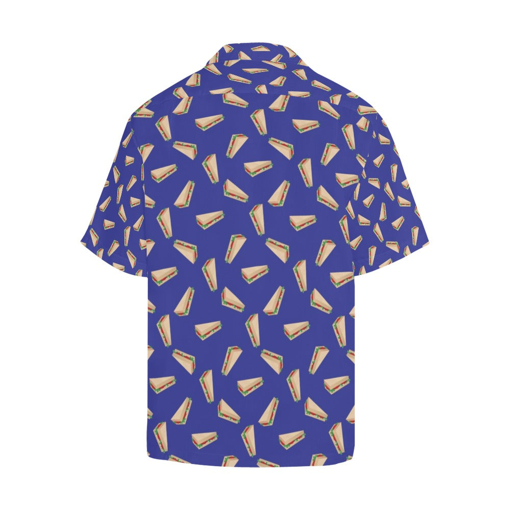 Sandwich Print Design LKS303 Men's Hawaiian Shirt