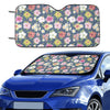 Hibiscus Sweet Print Design LKS304 Car front Windshield Sun Shade