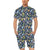 Butterfly Beautiful Print Pattern Men's Romper