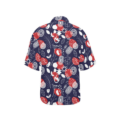 Nordic Pattern Print Design A02 Women's Hawaiian Shirt