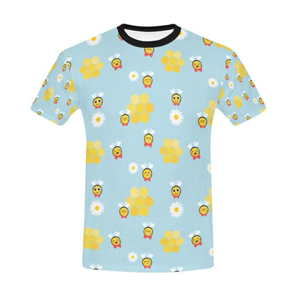 Bee Cute Print Design LKS304 Men's All Over Print T-shirt