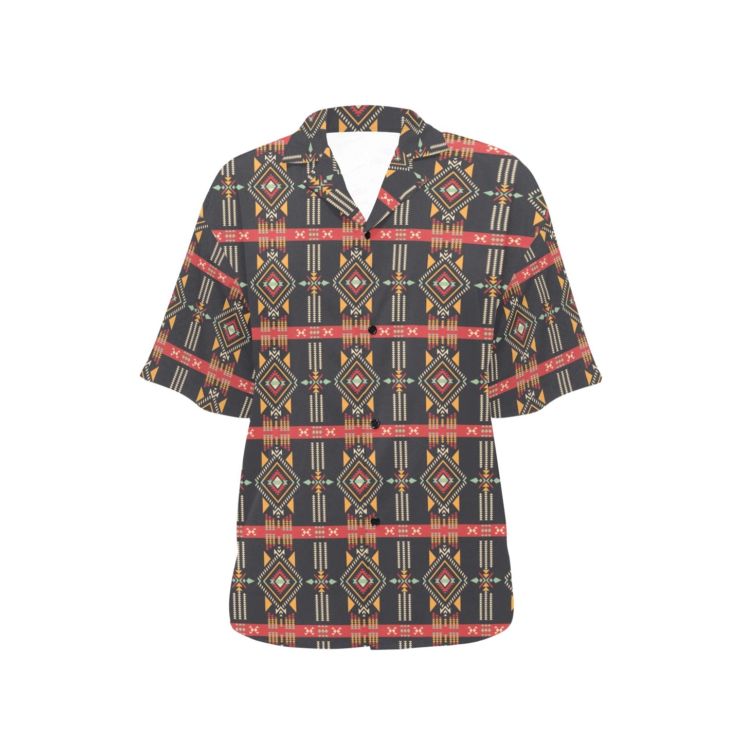 Southwest Pattern Print Design LKS303 Women's Hawaiian Shirt