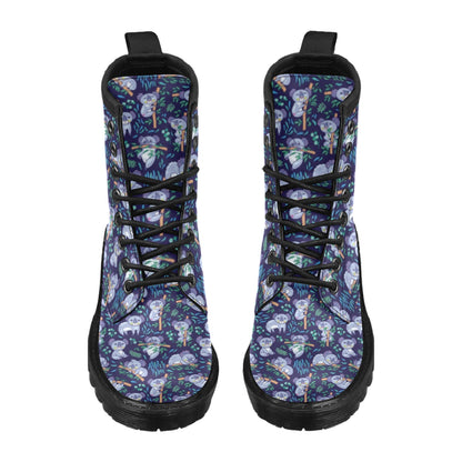 Koala Themed Design Print Women's Boots