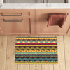 African Pattern Print Design 03 Kitchen Mat