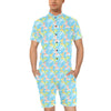 Butterfly Pattern Print Design 05 Men's Romper