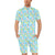 Butterfly Pattern Print Design 05 Men's Romper