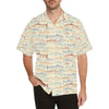 Salmon Fish Print Design LKS302 Men's Hawaiian Shirt