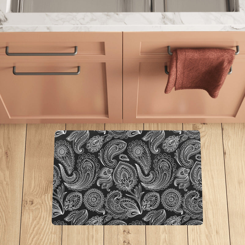 Paisley Pattern Print Design A04 Kitchen Mat
