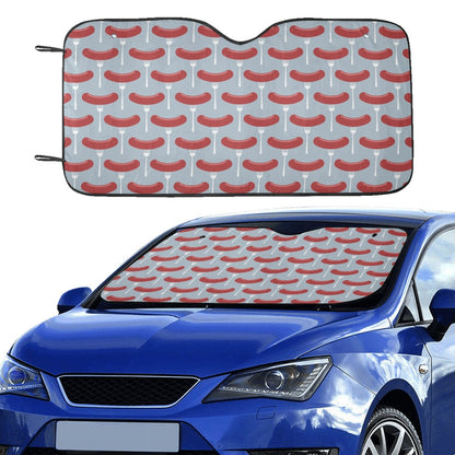 Sausage Print Design LKS301 Car front Windshield Sun Shade