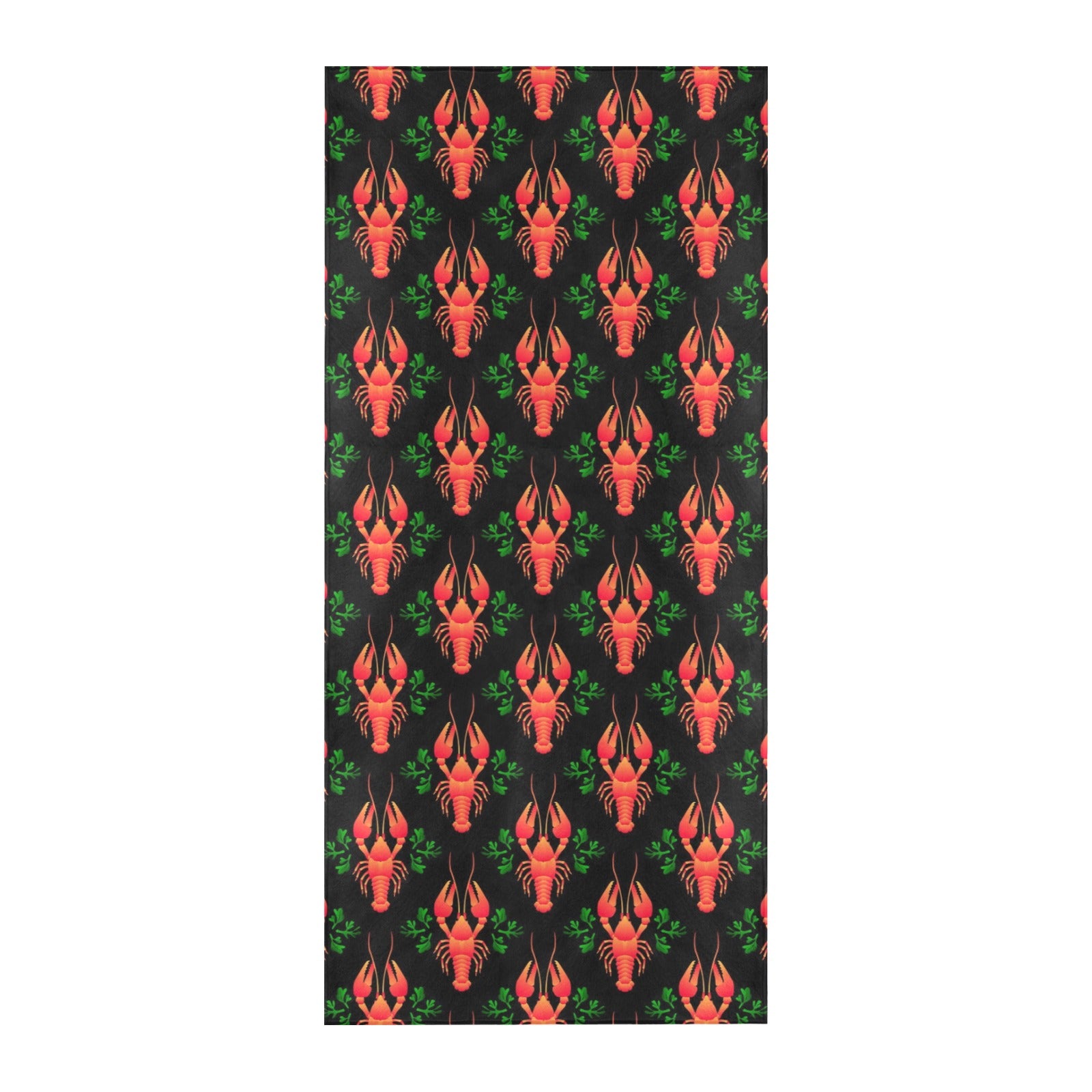 Lobster Print Design LKS403 Beach Towel 32" x 71"