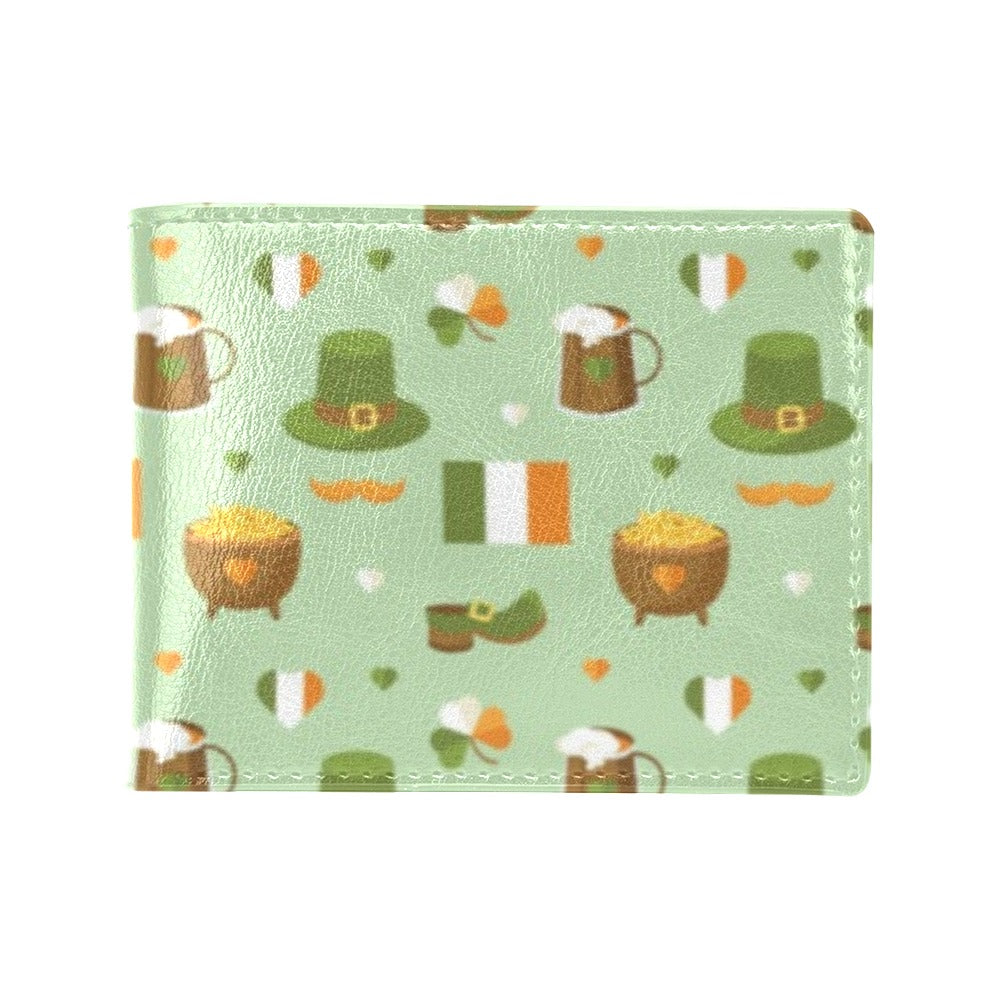 St Patricks Day Print Design LKS302 Men's ID Card Wallet