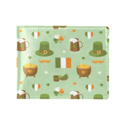 St Patricks Day Print Design LKS302 Men's ID Card Wallet