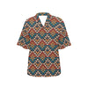 Knit Aztec Tribal Women's Hawaiian Shirt