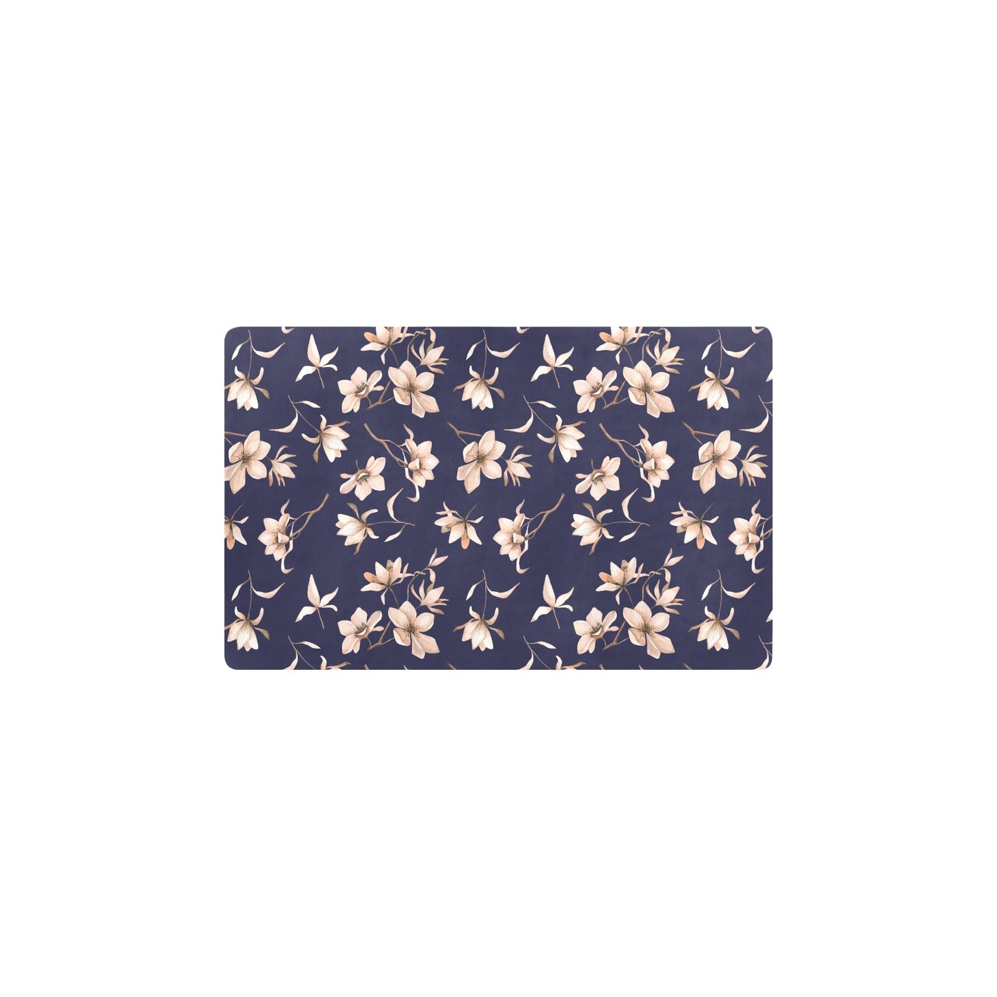 Beautiful Floral Pattern Kitchen Mat