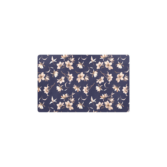 Beautiful Floral Pattern Kitchen Mat