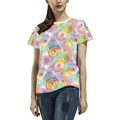 Third Eye Print Design LKS303 Women's  T-shirt