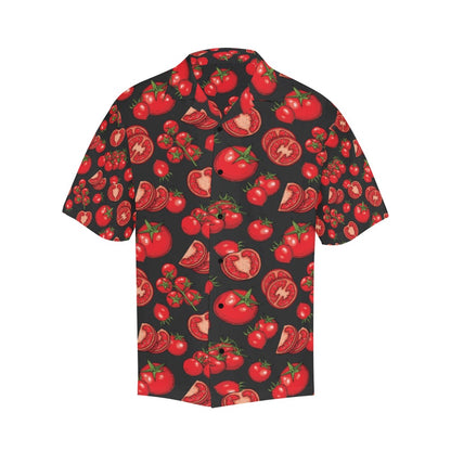 Tomato Print Design LKS303 Men's Hawaiian Shirt