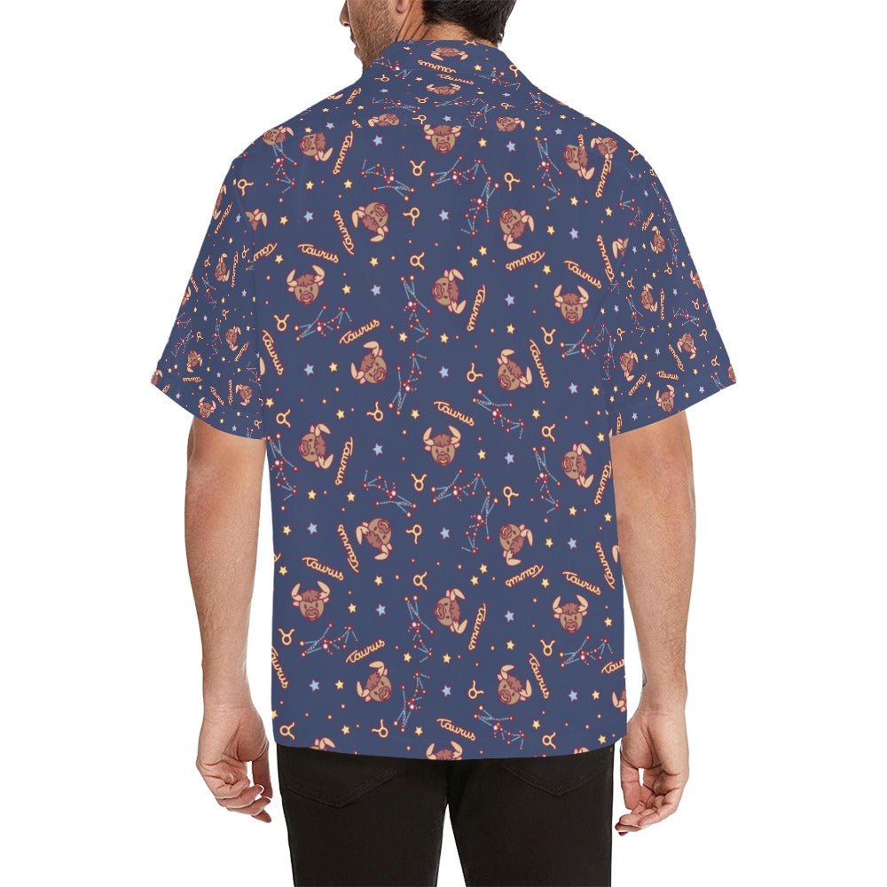 Taurus Print Design LKS304 Men's Hawaiian Shirt