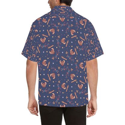 Taurus Print Design LKS304 Men's Hawaiian Shirt